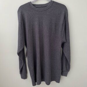 NWT Men's Galaxy By Harvic Long Sleeve Thermal Crew Neck Shirt Size XL